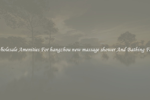 Buy Wholesale Amenities For hangzhou new massage shower And Bathing Facilities